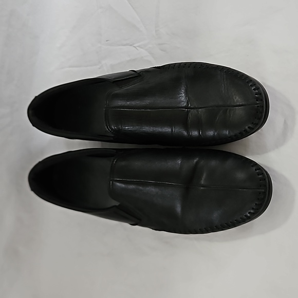 SAS The Dream Moccasin Black Leather Slip On Loafer Size 9.5 - Picture 3 of 11